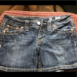Super cute MISS ME jean shorts